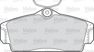 Комплект тормозных колодок VALEO 598450