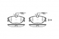 Комплект тормозных колодок WOKING P2053.44