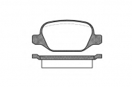 Комплект тормозных колодок WOKING P6273.10