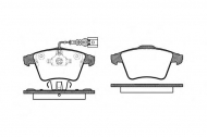 Комплект тормозных колодок WOKING P11453.22