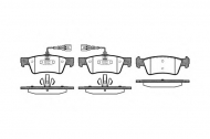 Комплект тормозных колодок WOKING P10873.02
