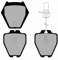 Комплект тормозных колодок Brake ENGINEERING PA1329