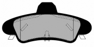Комплект тормозных колодок Brake ENGINEERING PA1524