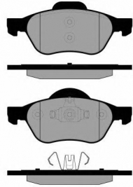 Комплект тормозных колодок Brake ENGINEERING PA1836