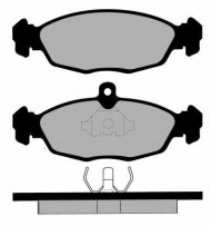 Комплект тормозных колодок Brake ENGINEERING PA597