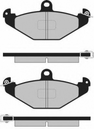 Комплект тормозных колодок Brake ENGINEERING PA814