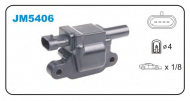 Катушка зажигания JANMOR JM5406