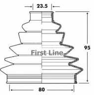 Пыльник FIRST LINE FCB6076
