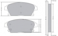 Комплект тормозных колодок FREMAX FBP-1723