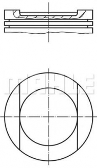 Поршень PERFECT CIRCLE 56 04868 0