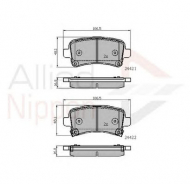 Комплект тормозных колодок COMLINE ADB31795