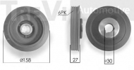 Ременный шкив SK SK469470/1