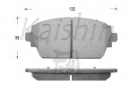 Комплект тормозных колодок KAISHIN FK1247