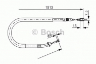 Трос BOSCH 1 987 477 852