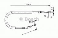 Трос BOSCH 1 987 477 857