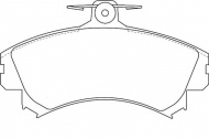 Комплект тормозных колодок WAGNER WBP21920A