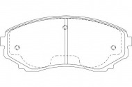 Комплект тормозных колодок WAGNER WBP23515A