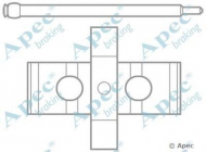 Комплектующие APEC braking KIT1043