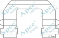 Комплектующие APEC braking KIT1087