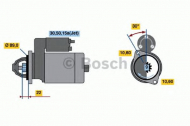 Стартер BOSCH 0 001 108 091