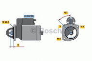 Стартер BOSCH 0 001 108 138