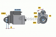 Стартер BOSCH 0 001 108 186