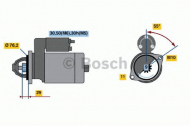 Стартер BOSCH 0 001 108 196