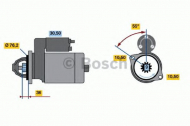 Стартер BOSCH 0 001 212 402