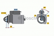 Стартер BOSCH 0 001 231 011