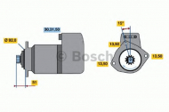 Стартер BOSCH 0 001 416 079