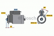 Стартер BOSCH 0 986 012 311