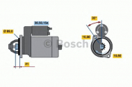 Стартер BOSCH 0 986 013 160