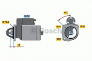 Стартер BOSCH 0 986 018 220