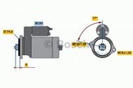 Стартер BOSCH 0 986 020 581