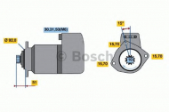 Стартер BOSCH 0 986 021 020