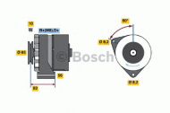 Генератор BOSCH 0 986 030 540