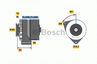 Генератор BOSCH 0 986 032 730