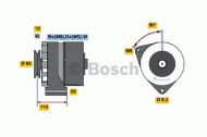 Генератор BOSCH 0 986 038 090