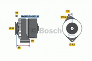 Генератор BOSCH 0 986 036 250