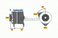 Генератор BOSCH 0 986 044 781