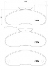 Комплект тормозных колодок HELLA PAGID 8DB 355 005-341