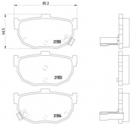 Комплект тормозных колодок HELLA PAGID 8DB 355 006-411