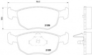 Комплект тормозных колодок HELLA PAGID 8DB 355 008-191