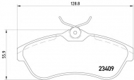 Комплект тормозных колодок HELLA PAGID 8DB 355 009-321