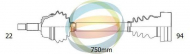 Вал ODM-MULTIPARTS 18-212350