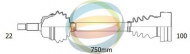 Вал ODM-MULTIPARTS 18-212370