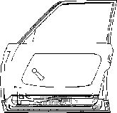 Дверь VAN WEZEL 3770271