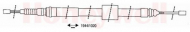 Трос BENDIX 432160B