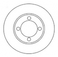 Тормозной диск BENDIX 561882B