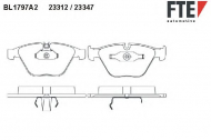 Комплект тормозных колодок FTE BL1797A2